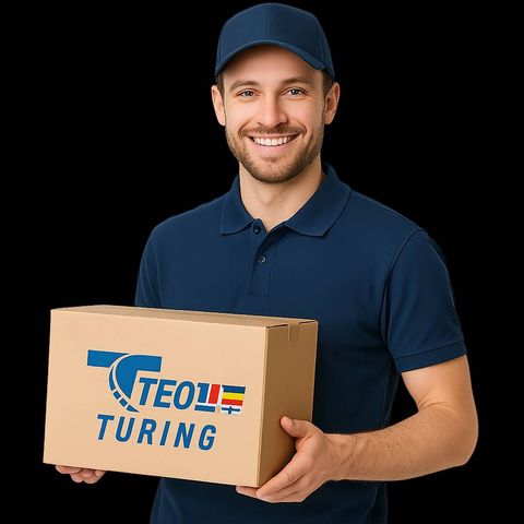 Curier Teoturing cu colet brandat