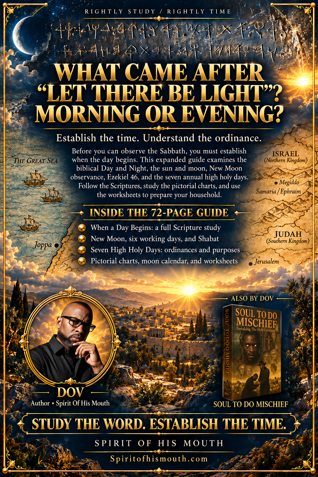 Back cover of How to Keep the Sabbath According to the Bible by Dov