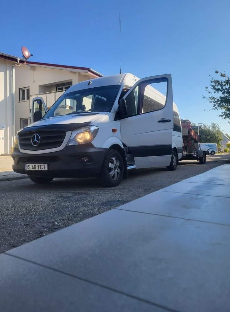 Microbuz Teoturing cu platformă auto