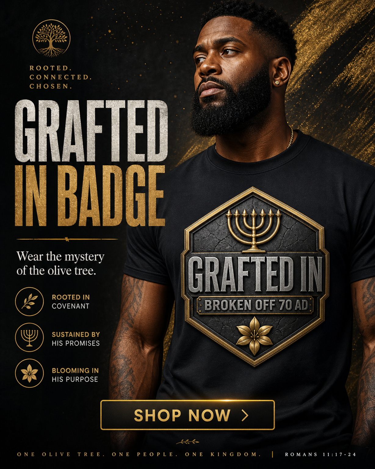 TEACH Grafted In Badge