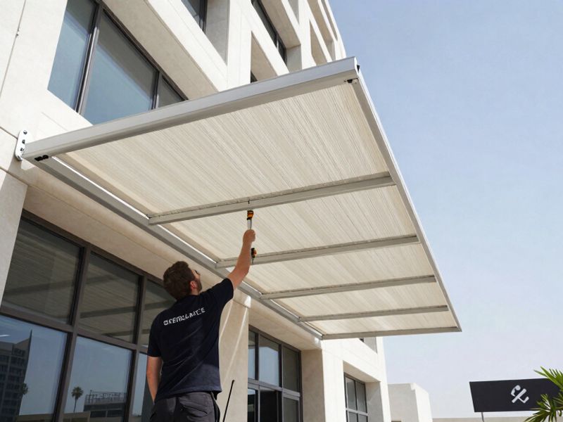 Sunshade Installation